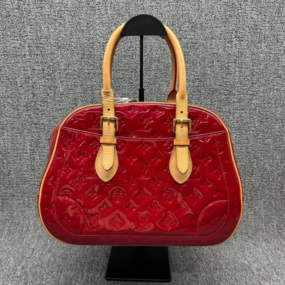LOUIS VUITTON Summit Drive Monogram Vernis Hand Bag 650-081525 - Picture 2 of 10